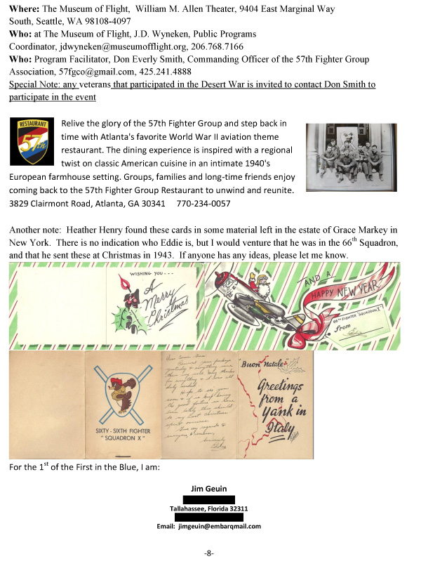 57th Fighter Group Calling Jackpot